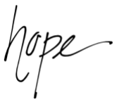 hope cursive